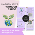 Math Inquiry Cards | Patterns, Problem Solving, Geometry & Mathematical Thinking